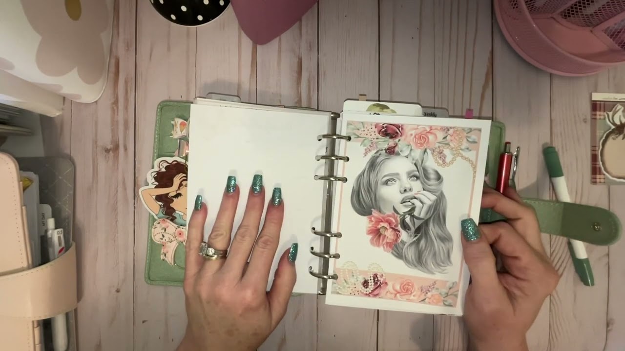 Finally, a flip of my Van Der Spek (VDS) personal wide planner    #vdsshop  #vdsplanner