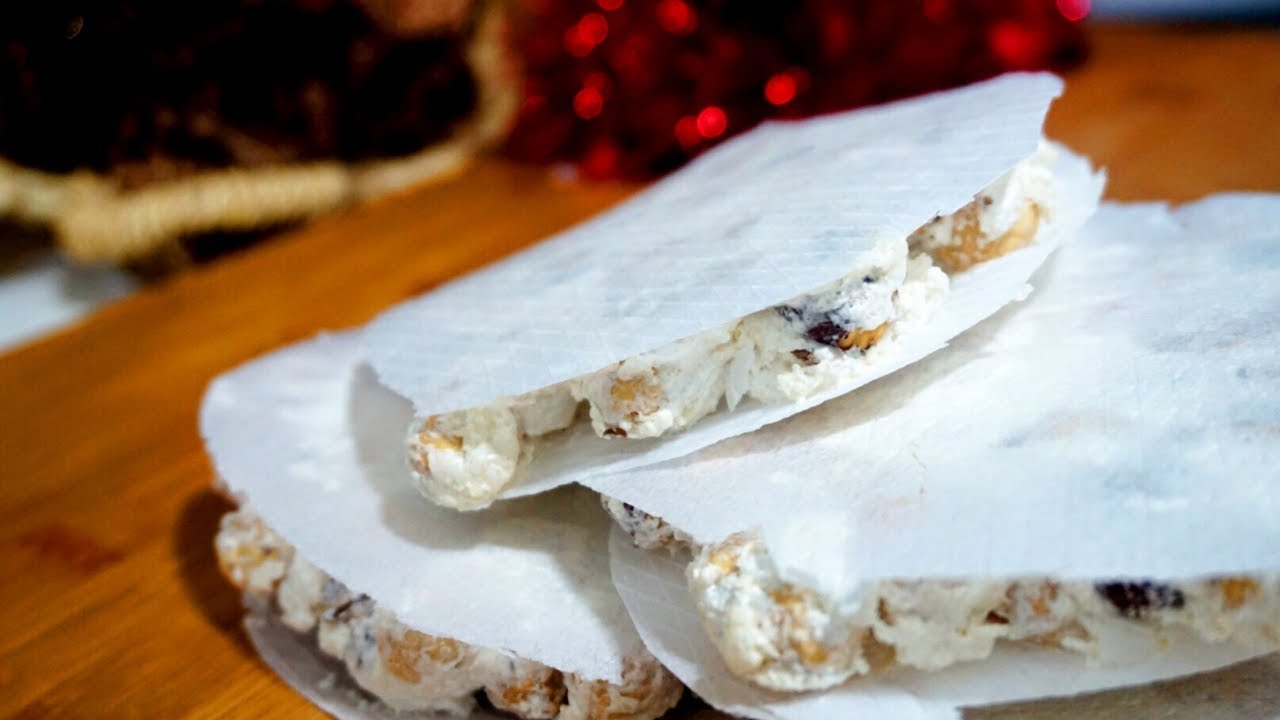 Turrón Casero | Turrón duro | Tortas imperiales para Navidad