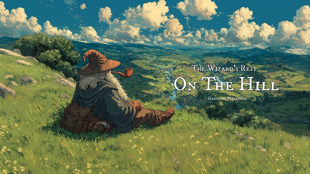 Fantasy Medieval Music for Focus & Calm | The Wizard's Rest on the Hill