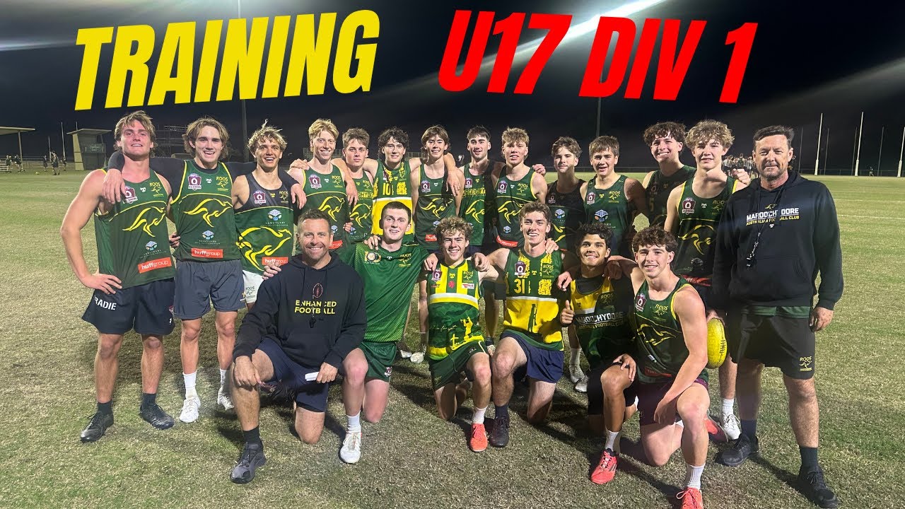 Тренировочная сессия AFL &mdash; мальчики U17, дивизион 1