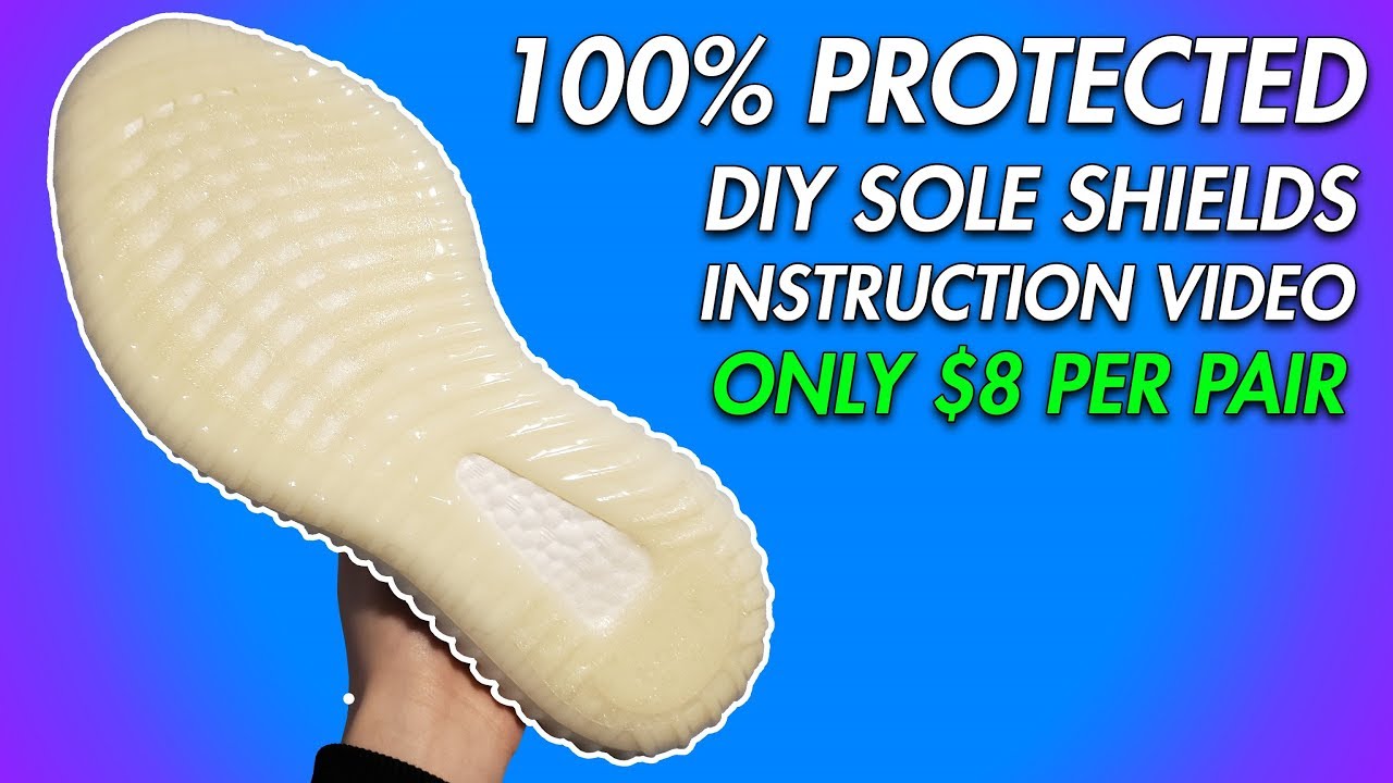 How to Make & Apply DIY Sole Shields for $8! (POV)