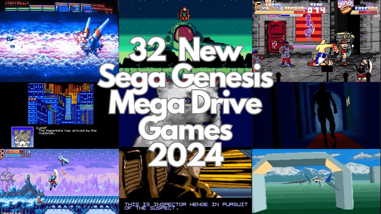 32 New Sega Genesis & Mega Drive Games in Development in 2024