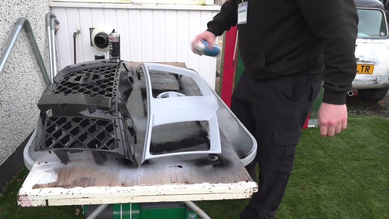painting the Grill
