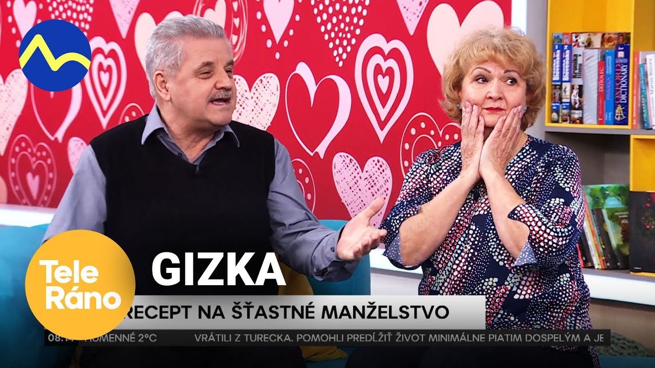 Recept na šťastné manželstvo - Gizka Oňová | Teleráno