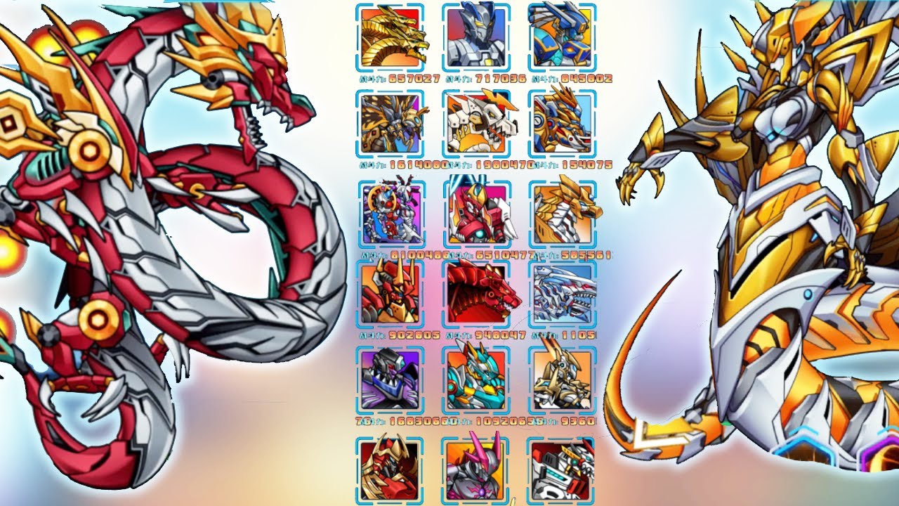 Fire Dragon, Medusa - Mecha Colosseum #DG5l1lgaine