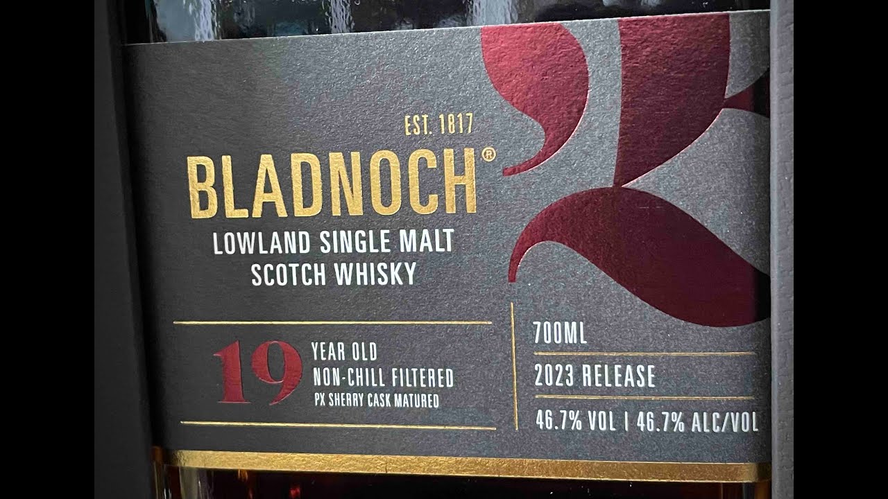 Bladnoch 19Y PX Cask Matured Edition 2023 46,7% | 5. Minutes+ Tasting 2023