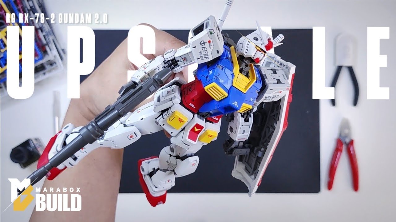 RG UPSCALE 1/100 | RX-78-2 GUNDAM 2.0 | ASMR BUILD | BOOTLEG (FATCAT)