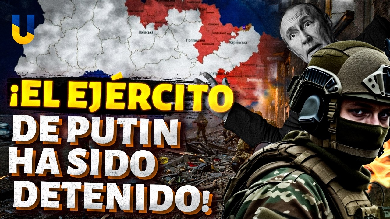 ¡DETENIDO el nuevo ataque de Rusia! El plan de Putin CAE. Ejército del Kremlin RECIBE GOLPE
