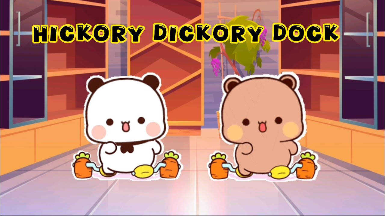 Hickory Dickory Dock By Bubu Dudu 😍 | Daily Routine | | bubu dudu | | peachu goma |