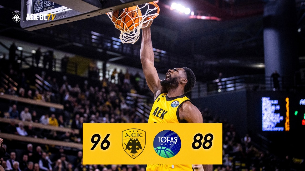 Η παρακάμερα του ΑΕΚ - Τόφας | AEK BC