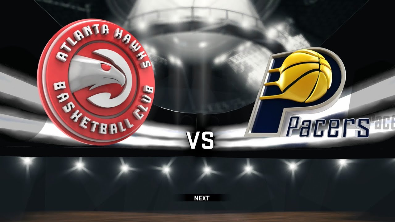 NBA 2K17 Gameplay - Atlanta Hawks vs Indiana Pacers Full Game (PS4)