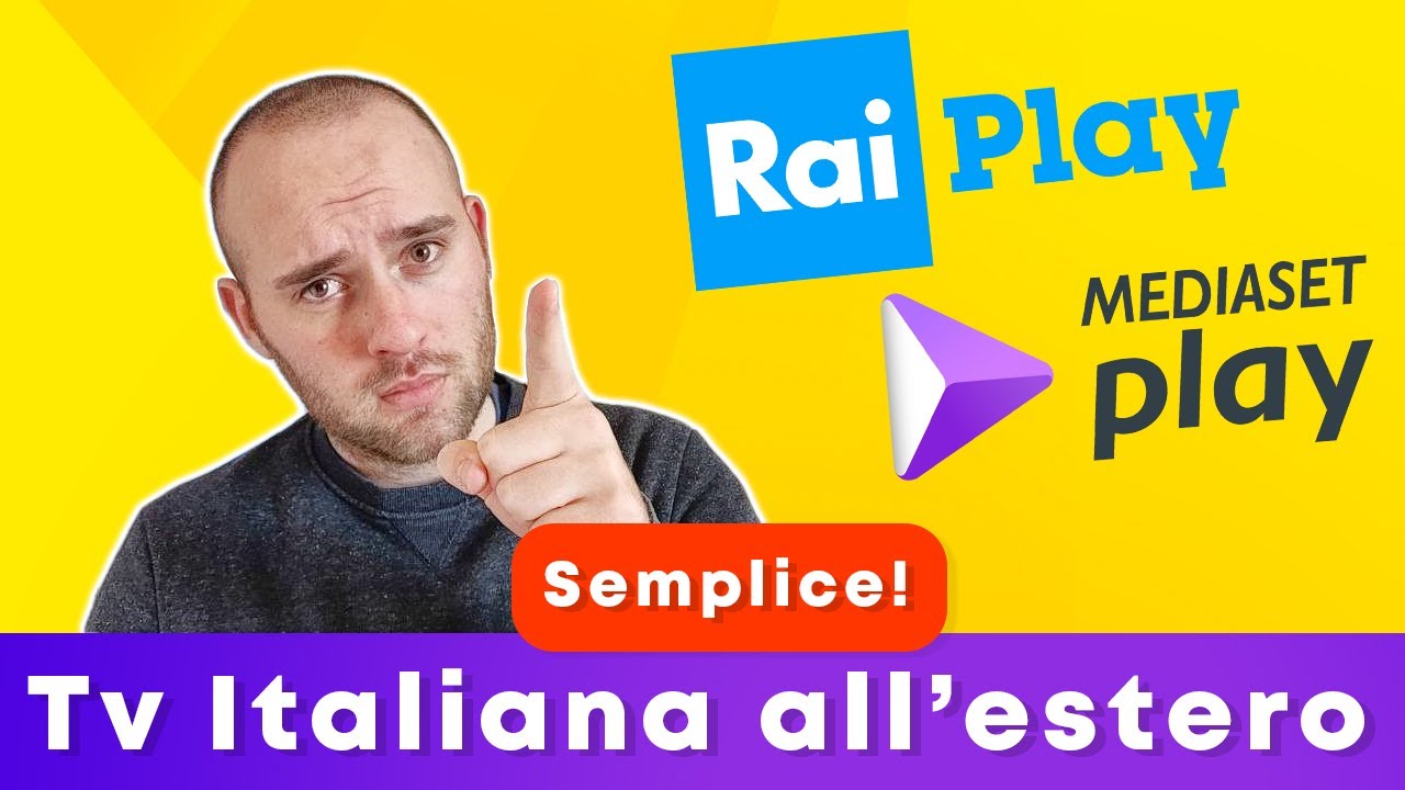 Come vedere TV italiana all&rsquo;estero - Puoi guardare Rai, Mediaset Play e Tanto Altro all'estero