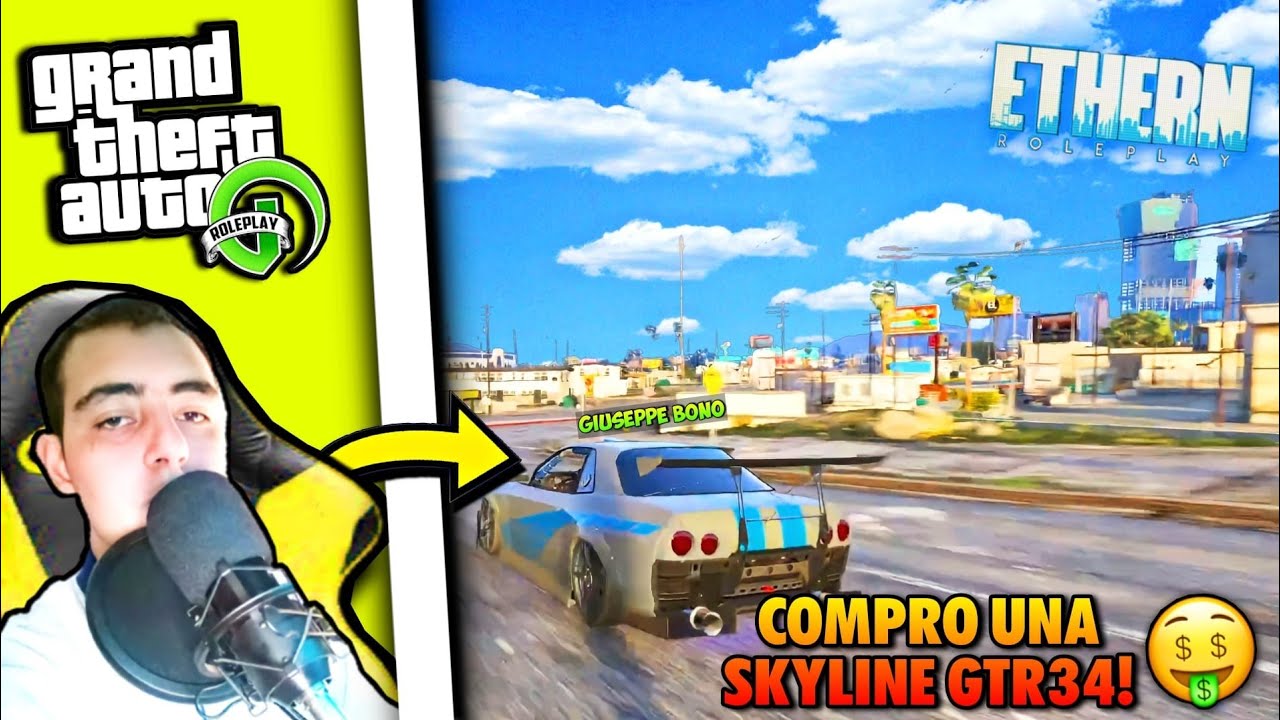 SPENDO 100K SU GTA RP PER LA MIA NUOVA AUTO FULL KITTATA! (Ethern Roleplay) - Gta Rp ITA