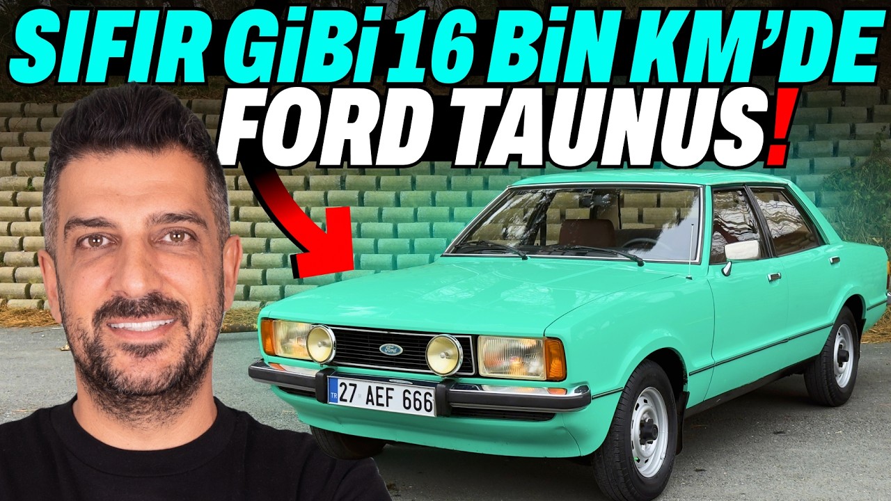 48 Yaşında 16 Bin KM'de Ford Taunus