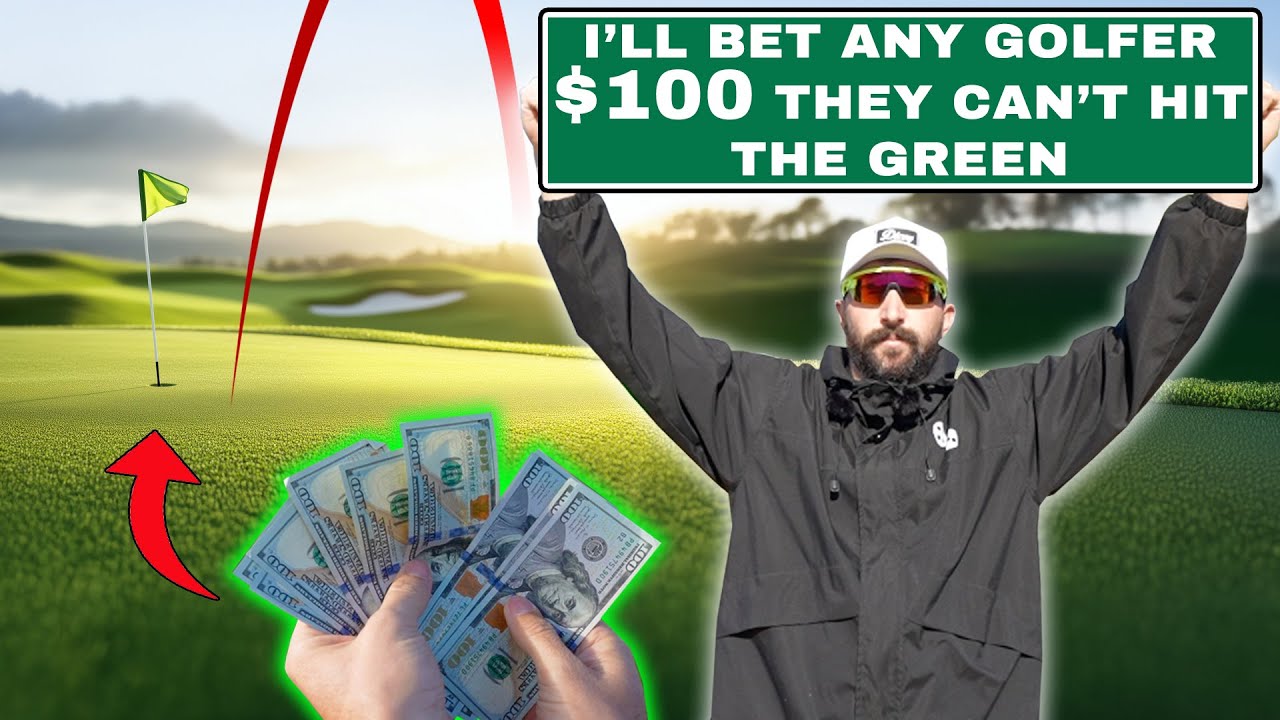 Betting Random Golfers $100 That They Can’t Hit The Green..
