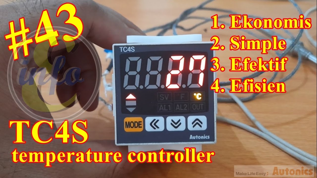 simple & economical temperature controller tc4s along with how to set it | 26062022
