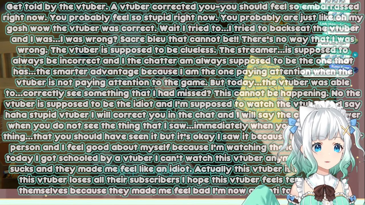 VTUBER МЕНЯ ПОПРАВИЛ???【Maid Mint Fantome】