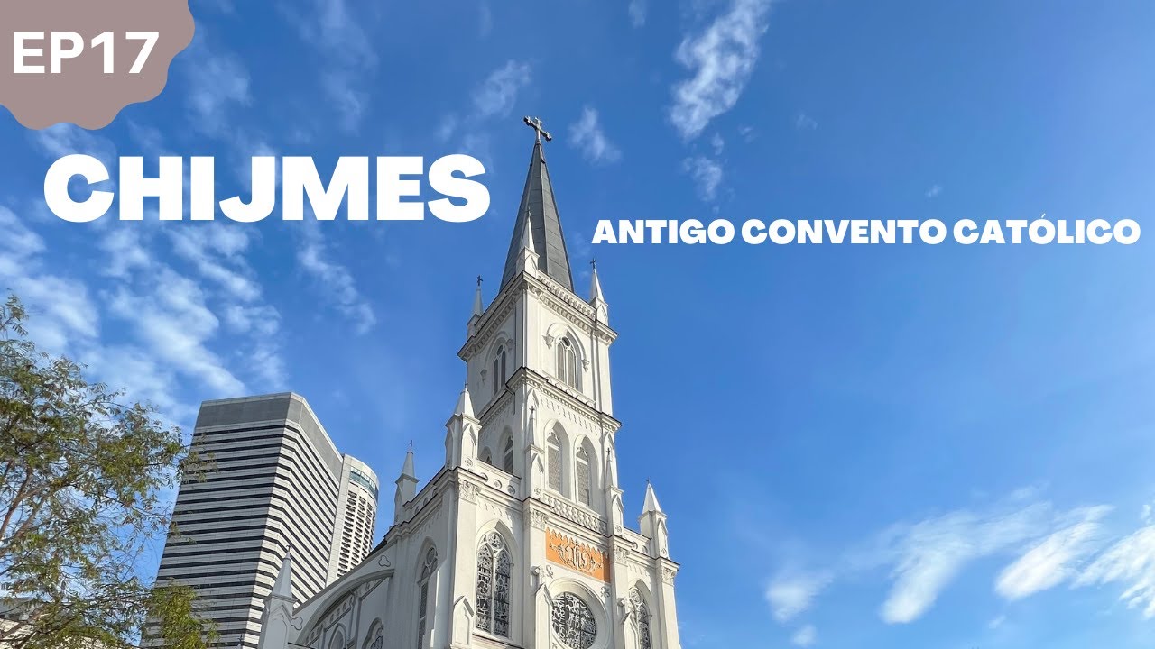 EXPLORANDO O CHIJMES | FAMOSO LUGAR ARTÍSTICO DE SINGAPURA | VLOG #ep17