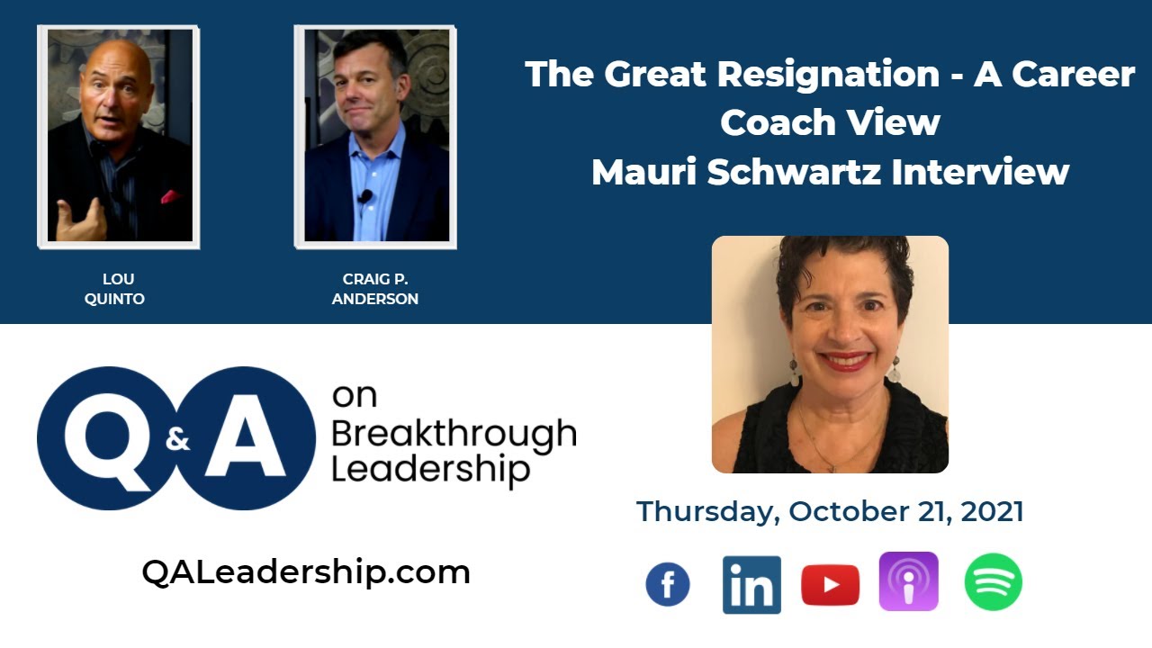 A Career Coach's Perspective on the Great Resignation