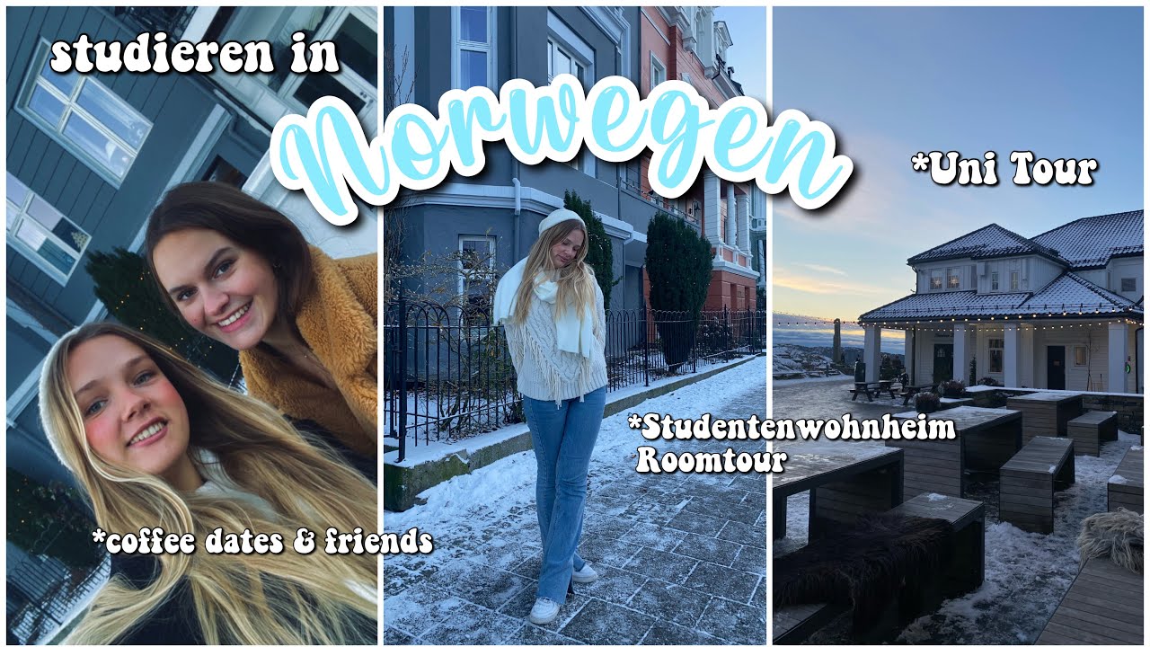 STUDIEREN in Bergen NORWEGEN🇳🇴, Uni Tour, Studentenwohnheim Roomtour, Wandern, Coffee Dates