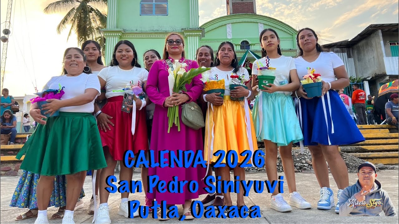 Así se vivió la Calenda 2026 en la fiesta de San Pedro Siniyuvi, Putla, Oaxaca.