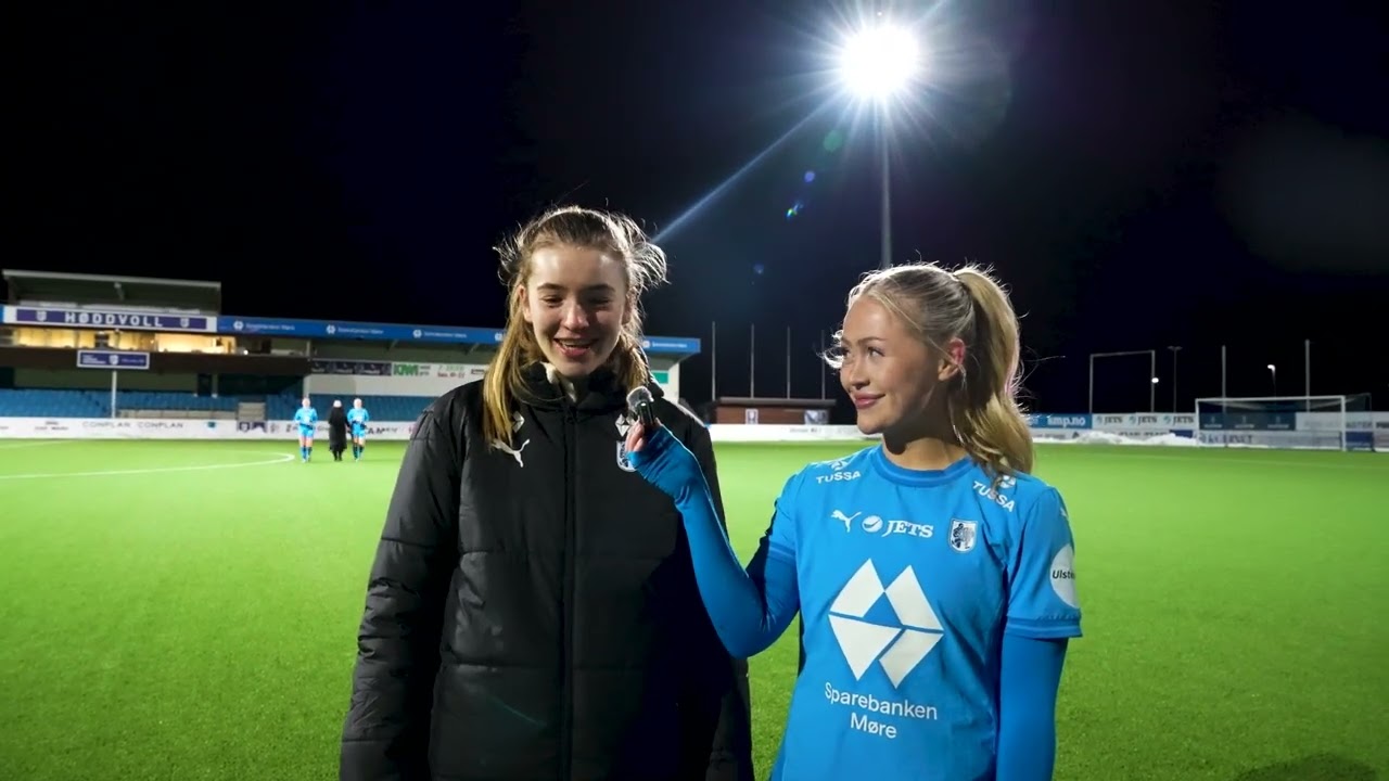 Tuva og Lisa etter Hødd-debuten