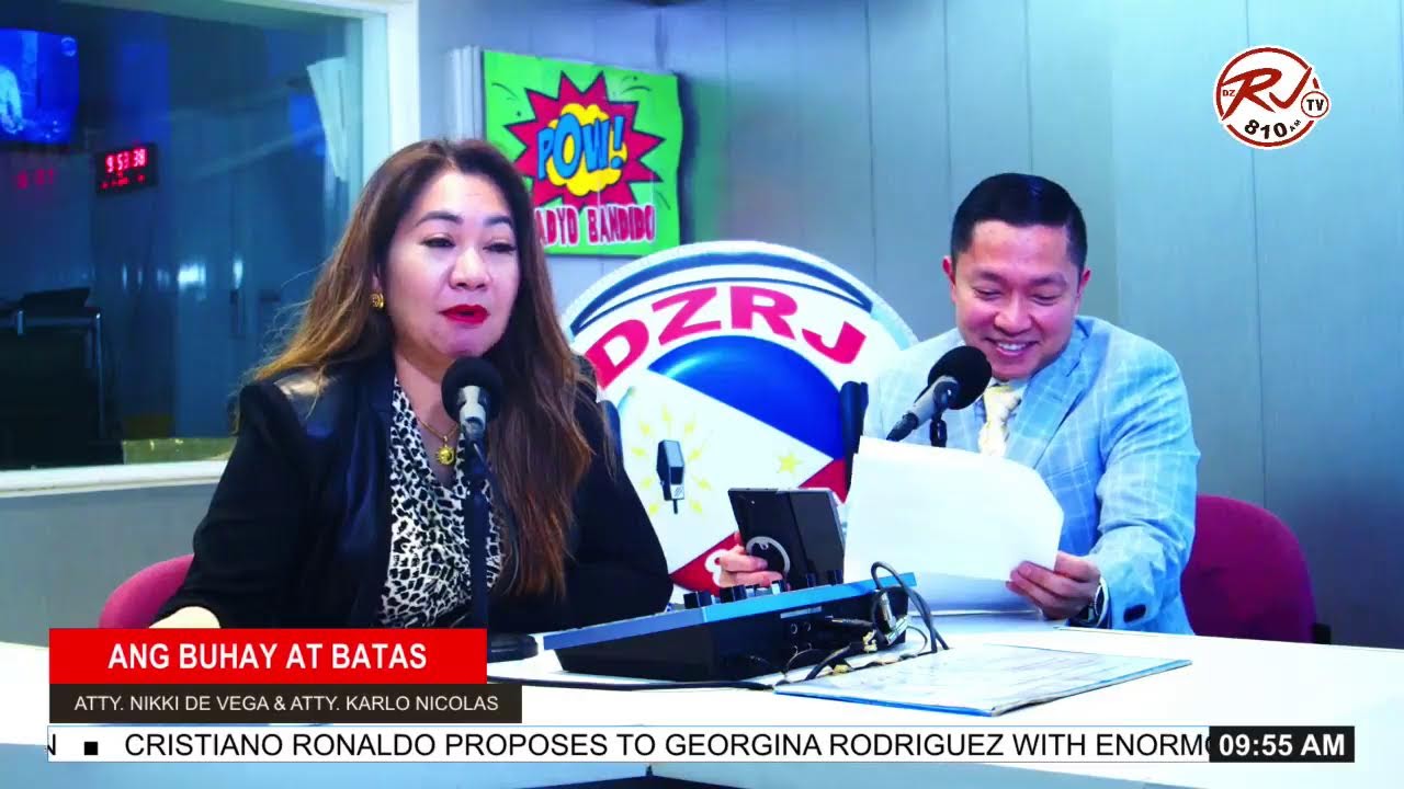 𝗔𝗻𝗴 𝗕𝘂𝗵𝗮𝘆 𝗔𝘁 𝗕𝗮𝘁𝗮𝘀 Hosted by Atty. Nikki de Vega & Atty. Karlo Nicolas - August 12, 2025