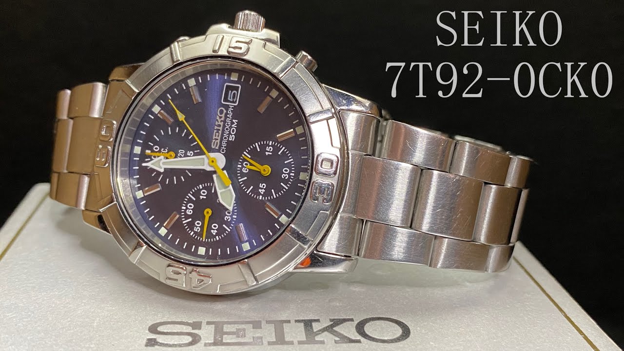 SEIKO 7T92-0CK0 (SND209P1) Chronograph