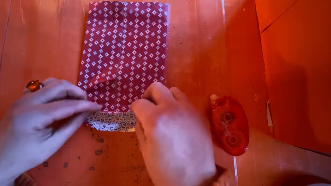 The easiest gift bag you’ll ever make. 