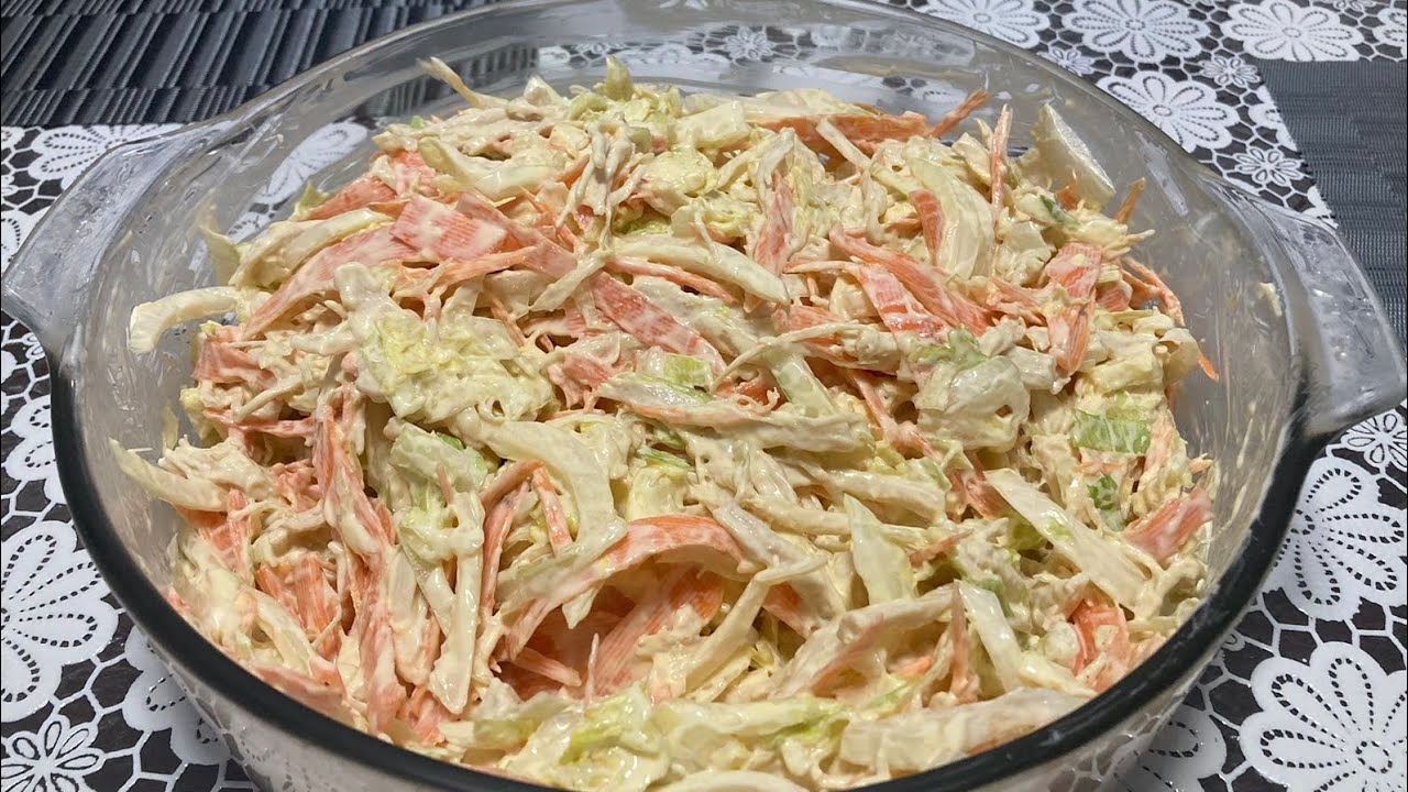 Ensalada de pollo con lechuga /Ensalada fresca🥬/ Pocos ingredientes😋