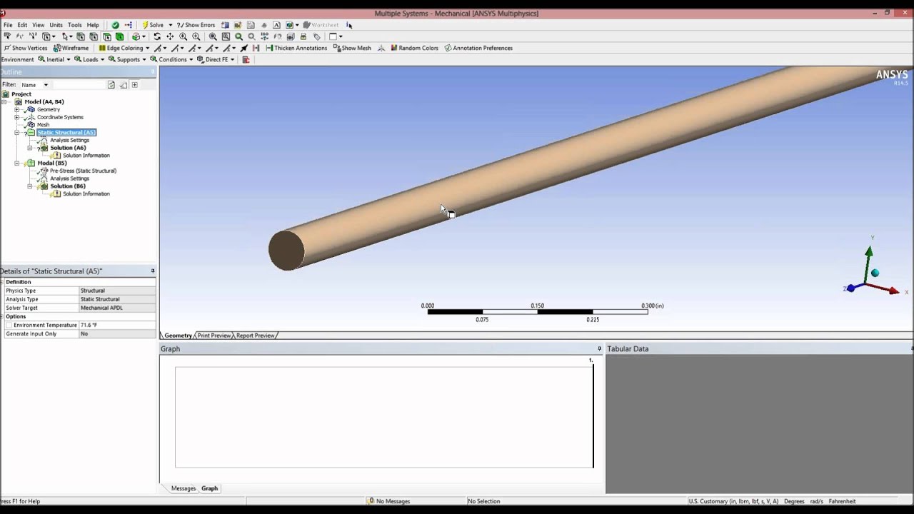 SimuTech Workshop: ANSYS FEA  Prestressed_Modal