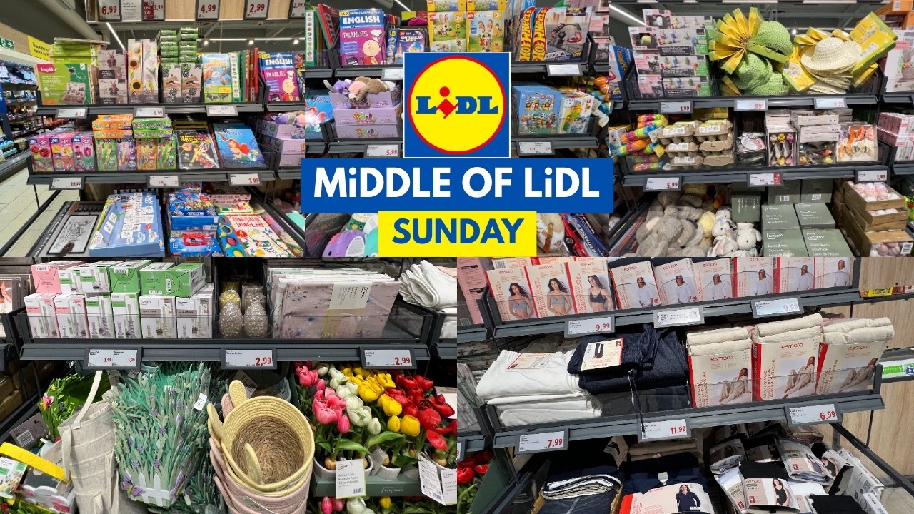 NEW IN MIDDLE OF LIDL THIS WEEK SUNDAY 15 MAR 2026 | LIDL HAUL | TRAVELANDSHOP WITH ME