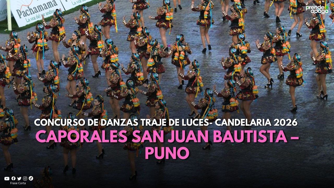 #Puno: Asociación de Arte y Folklore Caporales San Juan Bautista – Puno -   Candelaria 2026