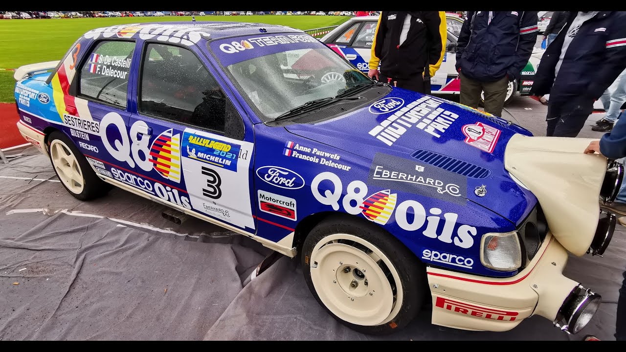 19° RALLYLEGEND 2021. | Francois Delecour & Sabrina De Castelli - Ford Sierra RS Cosworth 4x4 '1990