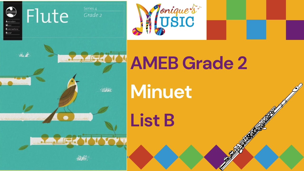 Minuet - Demo - AMEB - Flute - Gr2