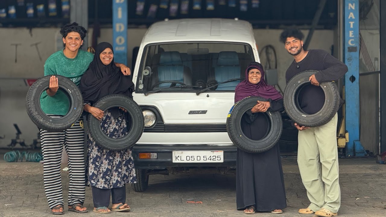 🚐💨പടകുതിര വീണ്ടും പണിയിൽ 😬 4 ടയറും മാറ്റിഇറക്കി..😎