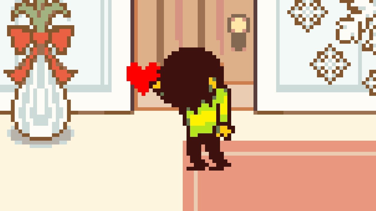 DELTARUNE - Pre-release Chapter 4 Holiday House Scene