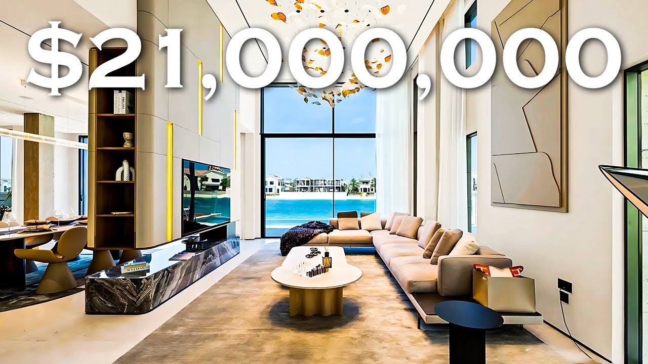 Inside A $21,000,000 RENOVATED Villa In DUBAI