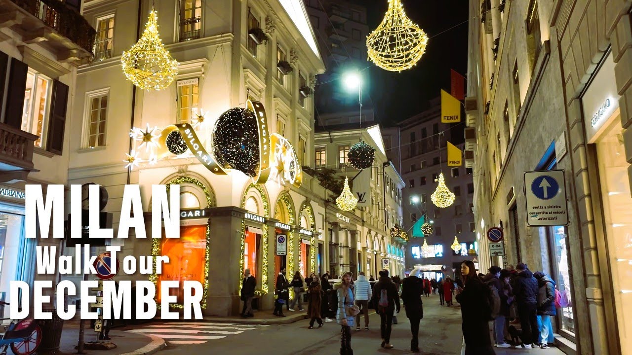Milan December 2025 NIGHT Walking Tour  - Discover Milan Christmas Vibes Explore the Iconic Street