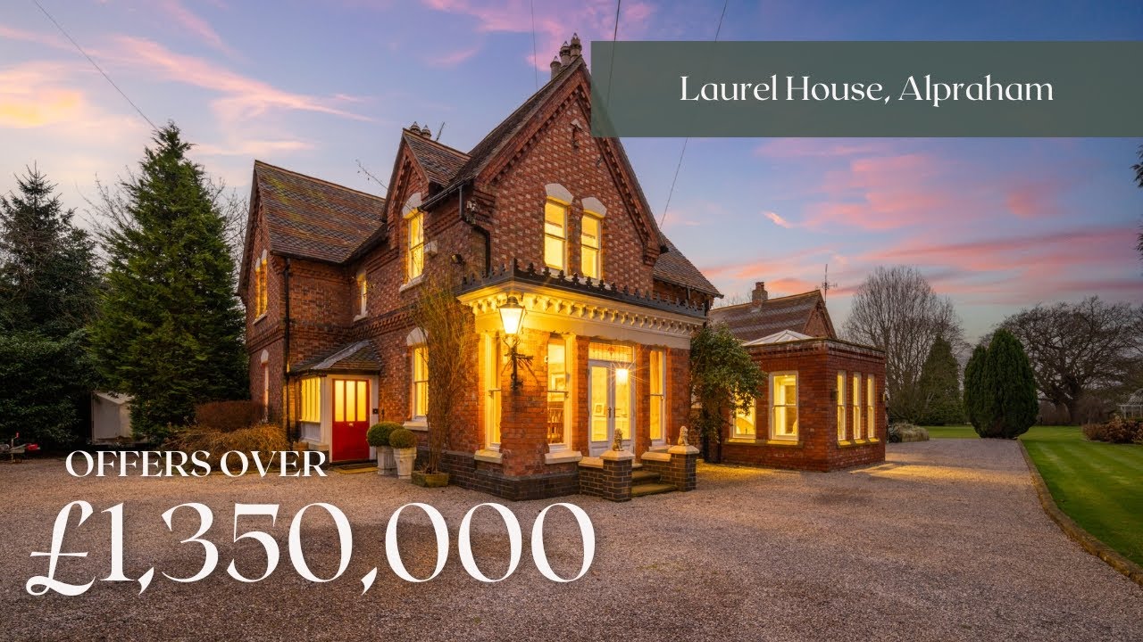Special Victorian era residence near Tarporley, Cheshire