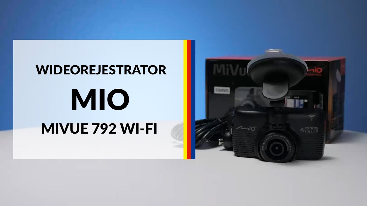 Wideorejestrator Mio MiVue 792 WiFi Pro &ndash; dane techniczne &ndash; RTV EURO AGD
