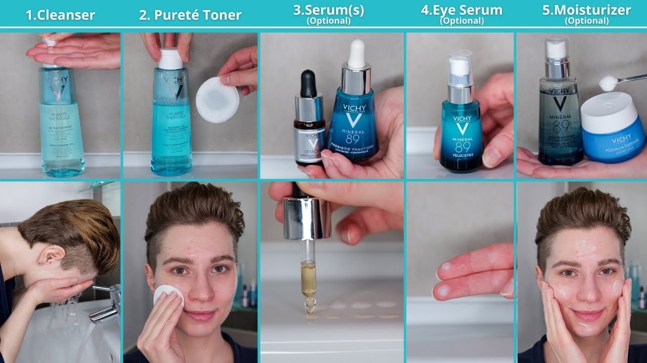 How to use Vichy Pureté Thermale Perfecting Toner