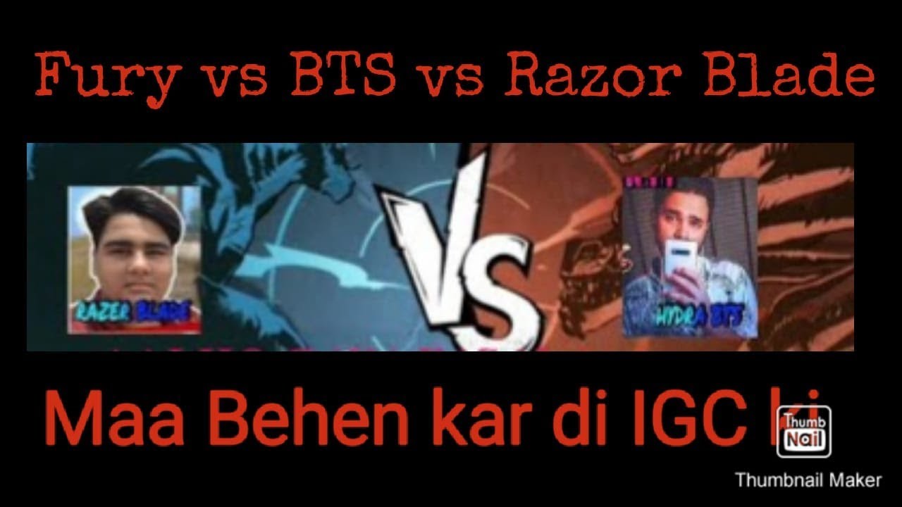 Exposed - Hydra BTS | Razor replied to Nightfury gaming | Razor Blade vs Hydra BTS