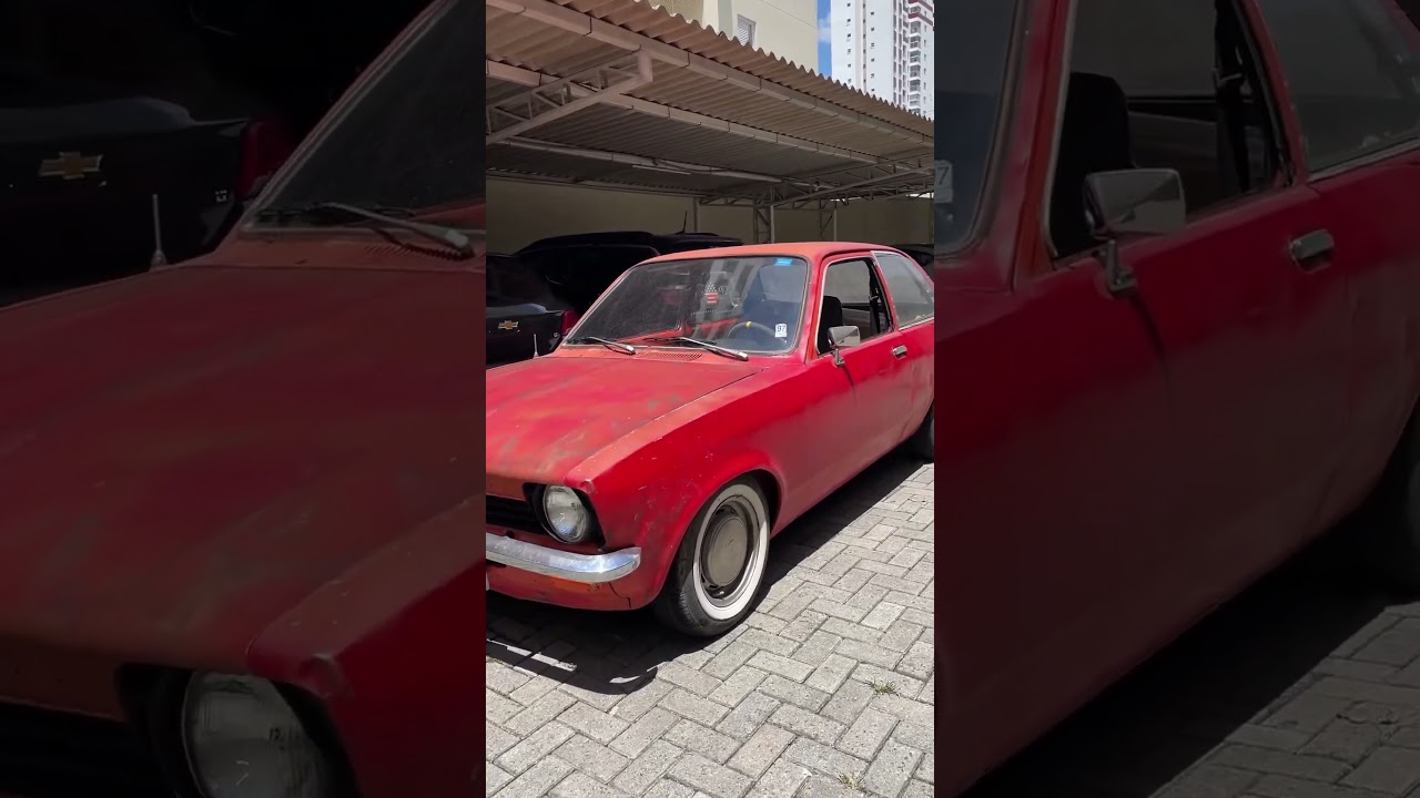Chevette Tubar&atilde;o a caminho da funilaria #chevette #turbo #fueltech #injetado #tubarao