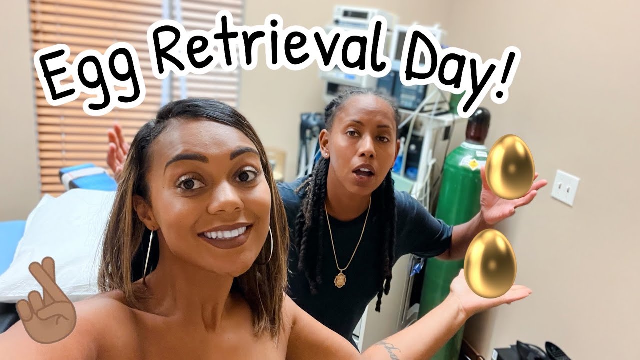 IT'S EGG RETRIEVAL DAY!!! 🥚🙏🏽🌈 | Our Reciprocal IVF Journey #2