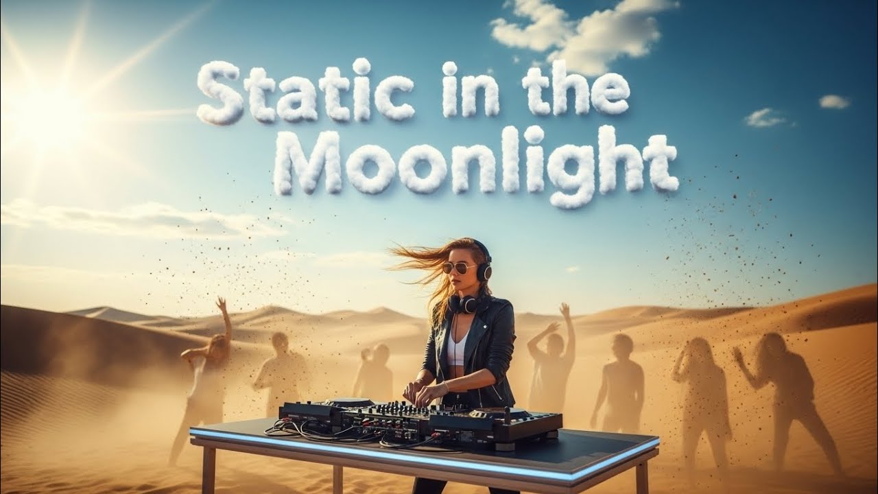[THE SOUND WAVE] – “Static in the Moonlight” – (Official Techno EDM Music Video 2026) | AI Cinematic