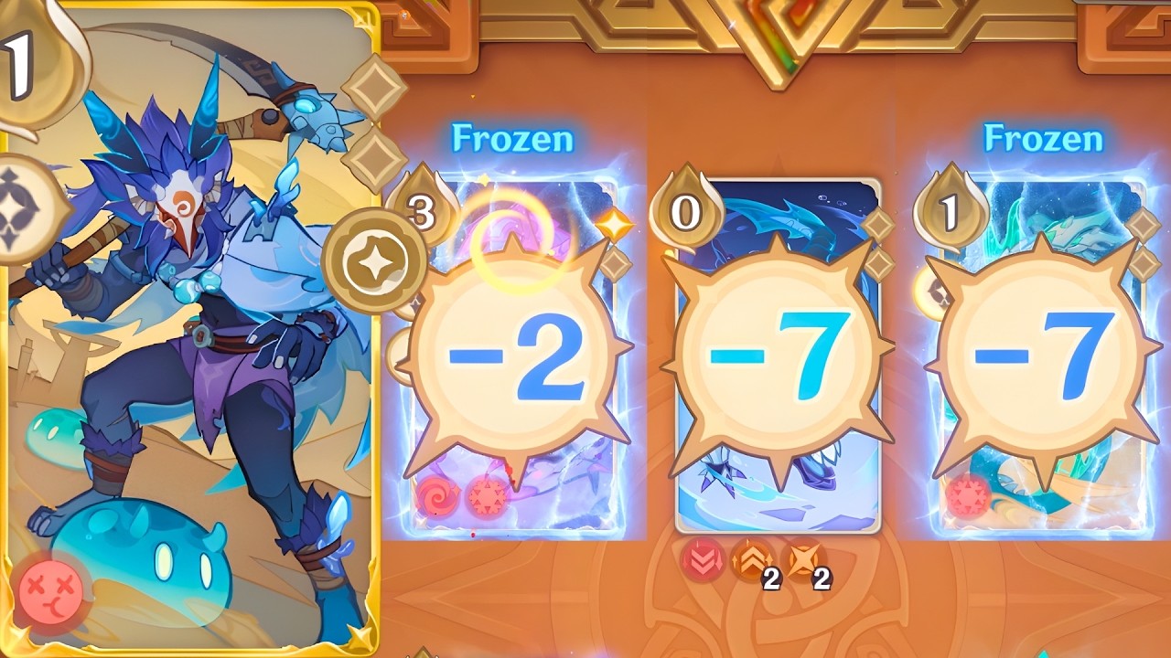 MOST SUPER ANNOYING FREEZE DECK 💀 | Genshin TCG