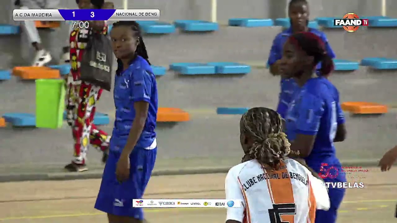 ATLÉTICO DA MADEIRA VS NACIONAL DE BENGUELA (45º CAMPEONATO NACIONAL JUNIOR FEMININO  2025)