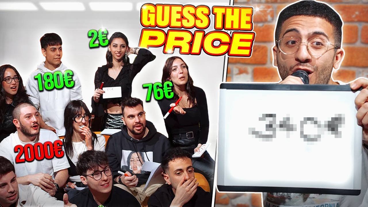 GUESS THE PRICE! // Giorgezio City dal VIVO #1