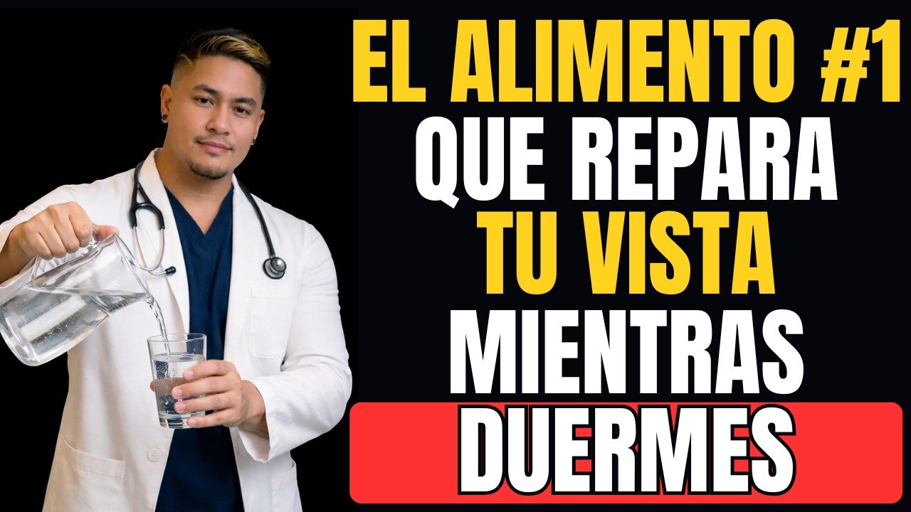 Doctor Revela  El Alimento que REPARA tus Ojos Mientras Duermes